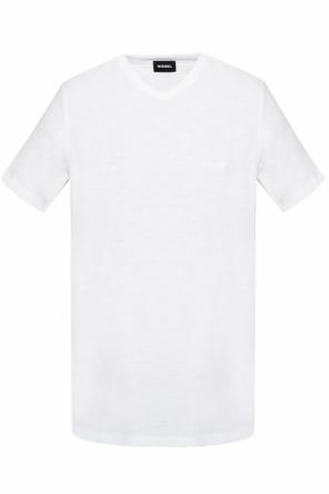 T-shirt with embroidered logo, zdjęcie 1 T-shirt with embroidered logo od Diesel